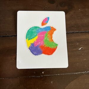 Apple sticker